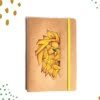 Abstract lion diary