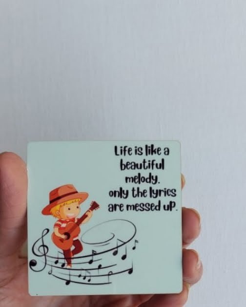 Quote Fridge Magnets – Life is Beautiful