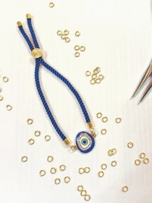 Blue Evil Eye Bracelet