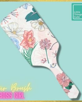 Paddle Hair Brush – Floral