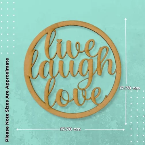DIY Kit - Live Laugh Love
