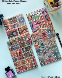 Vintage Theme Note Books – Set of 2