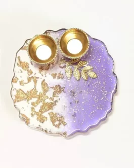 Resin Aarti Thali