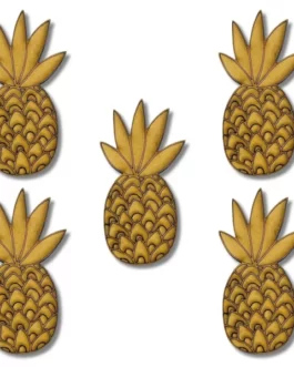 Pineapple DIY Magnet Cutouts