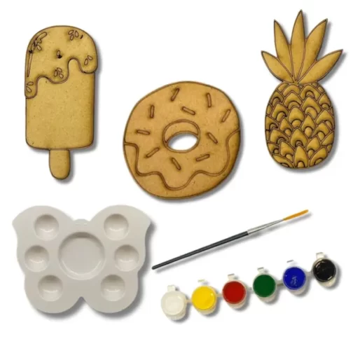 MDF cutouts fridge magnets