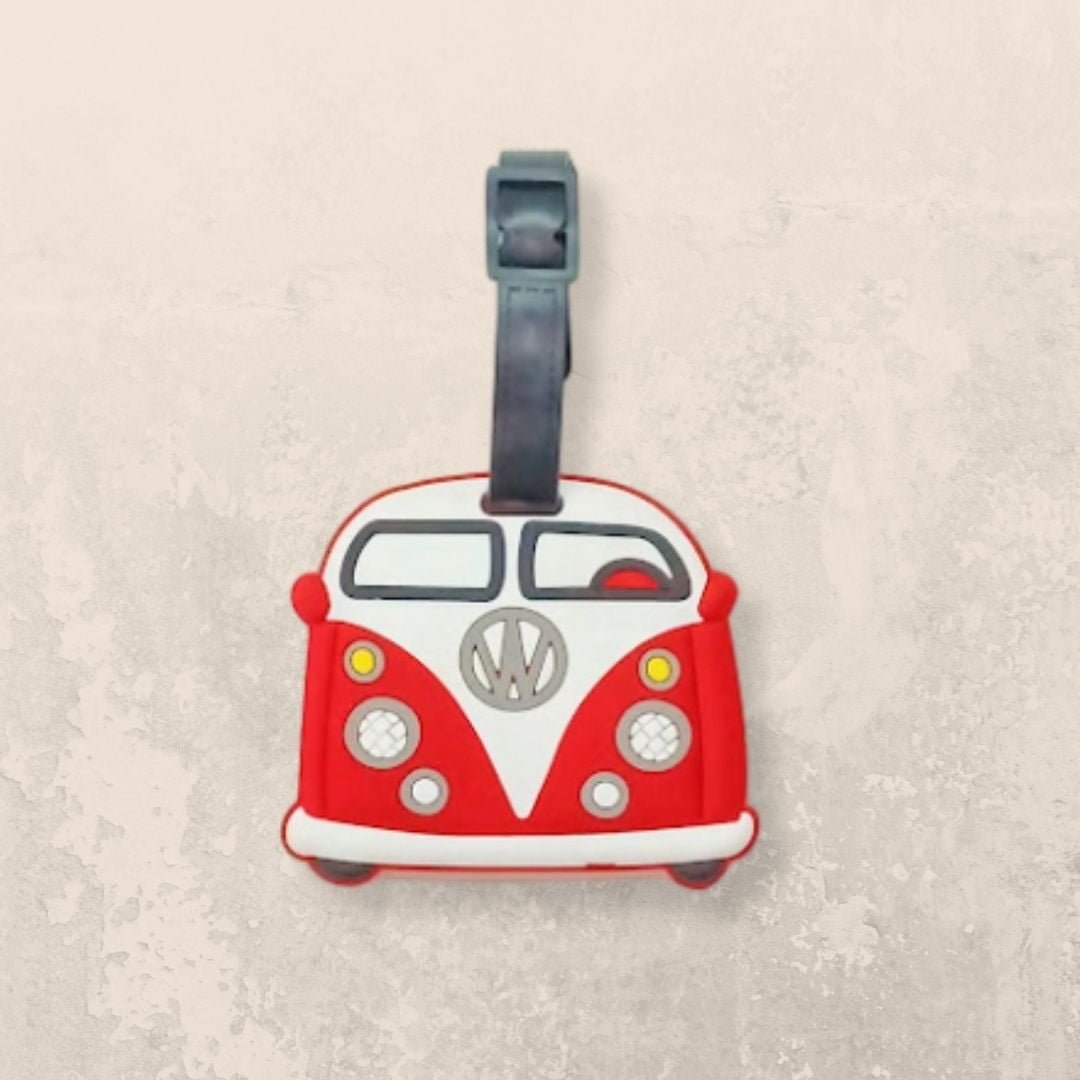 Luggage Tag - Red Van