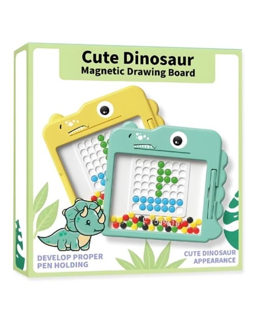 Magnetic Animal Shapes Drawing Board: Portable, Educational, Fun