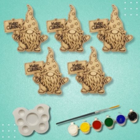 Dwarf MDF Cutout - Set of 5 - Image 3