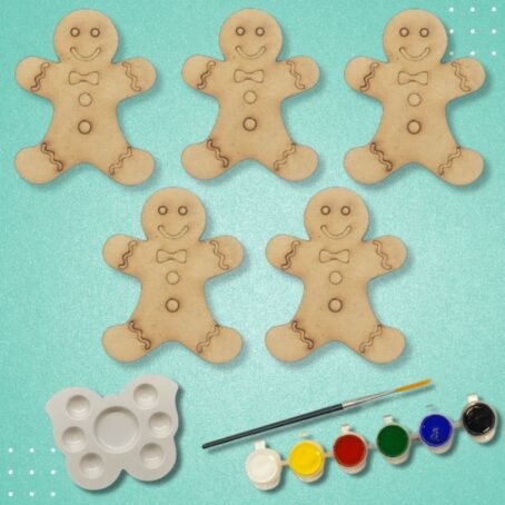 Gingerbread MDF Cutout Set - Image 5