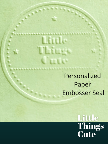 Personalised Paper Embosser Seal - Image 4