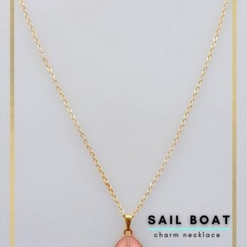 Sail Boat Charm Necklace