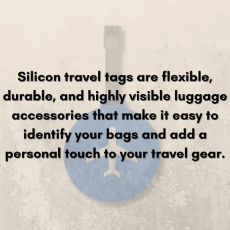 Silicone Airplane Travel Tags - Image 3