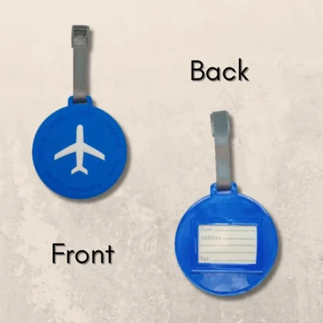 Silicone Airplane Travel Tags - Image 4