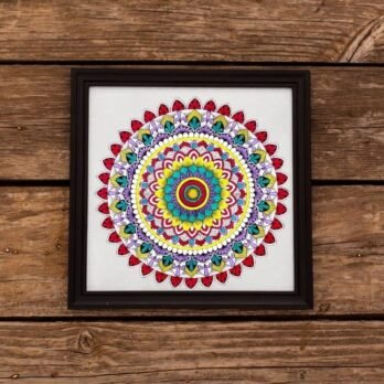 Vibrant Mandala Art Print