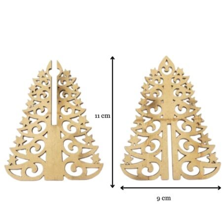 3D Christmas Tree Cutouts - Image 4