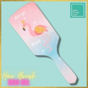 Paddle Hair Brush – Flamingo