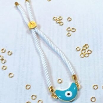 Light Blue Evil Eye Bracelet