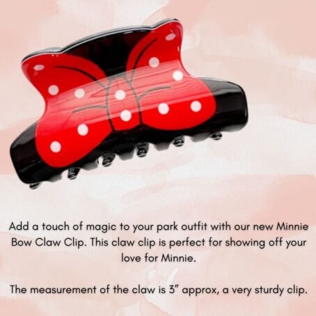 Hair clips - mini mouse