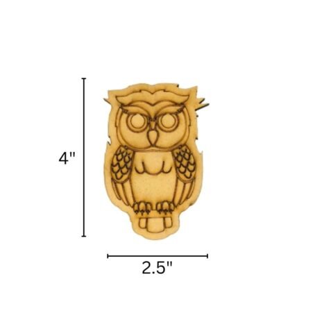 Owl - MDF Cut Out - Image 2