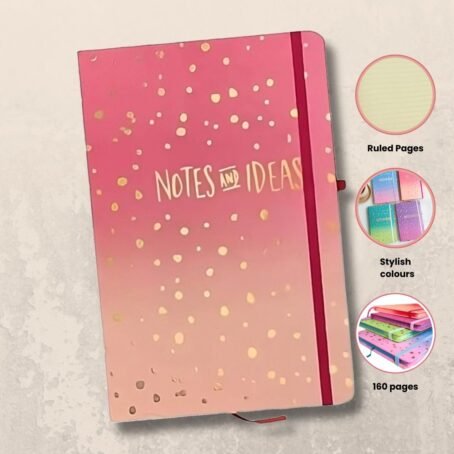 Pink Gradient Design Hardcover Notebook - Image 2