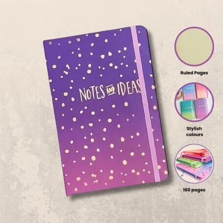 Elegant Purple Gradient Notebook - Image 3