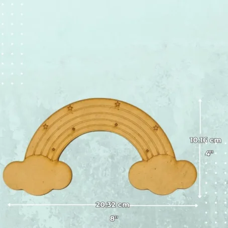 MDF Cut out - Rainbow - Image 2