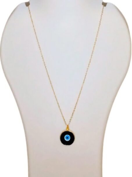 Evil Eye Necklace - Blue - Image 2