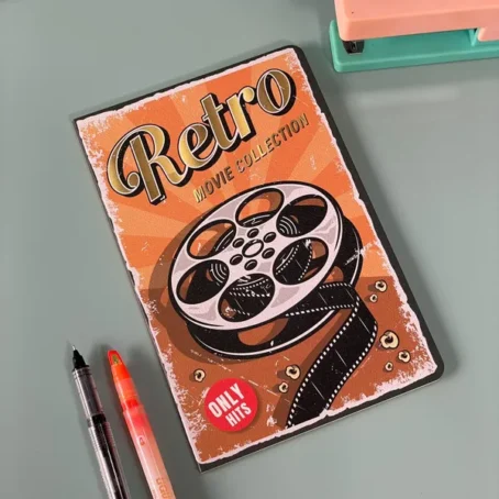 Vintage style notebooks - retro