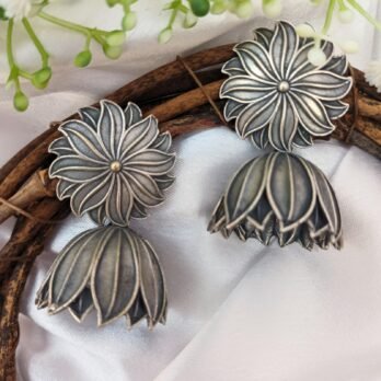 Avani – Lotus Dangler Earrings