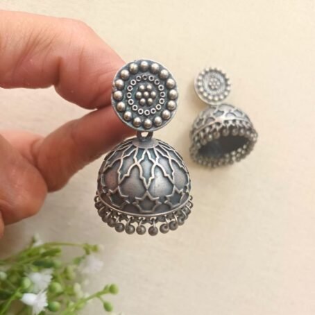 Diva - German silver jhumkas