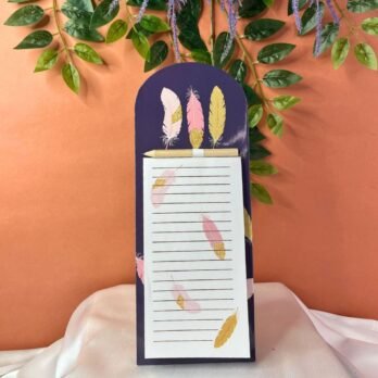 Memo Pad Fridge Magnets – Feathers