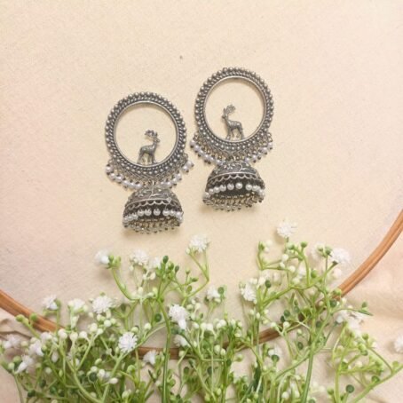 Raisa - Deer Jhumkas - Image 3