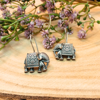 Gajalaxmi – Elephant Drop Earrings