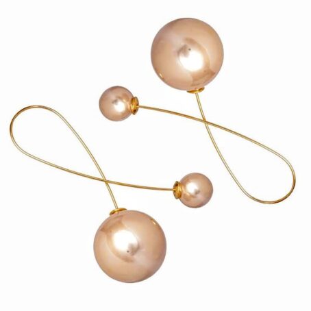 Orbit Pearl Hoops