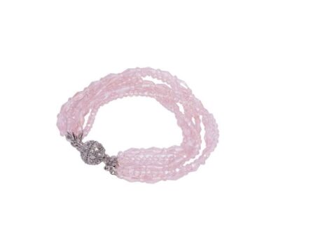 Blush Crystal Elegance Bracelet