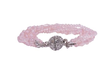 Blush Crystal Elegance Bracelet