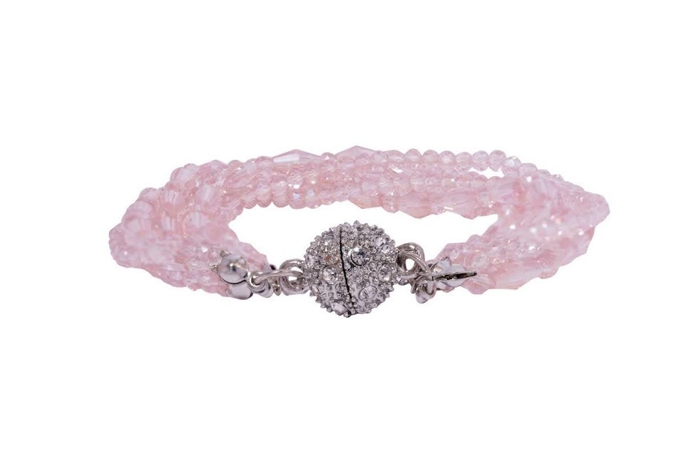 Blush Crystal Elegance Bracelet