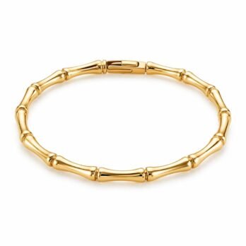Golden Bamboo Bangle