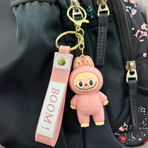 Labubu collectible keychain - Lychee Berry