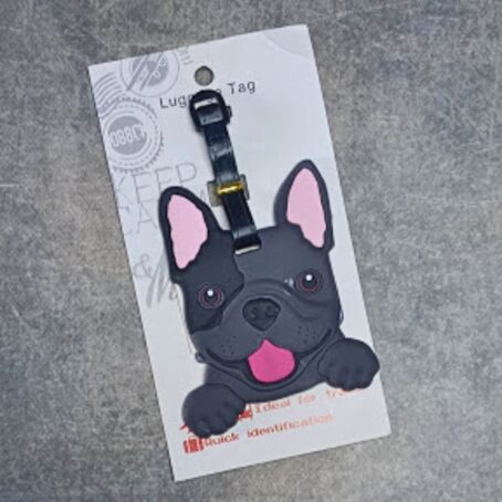 French Bulldog Bag Tag with Packing