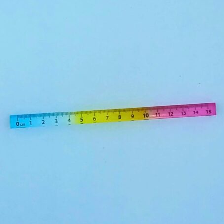 Pastel Acrylic Ruler – 15cm (2)