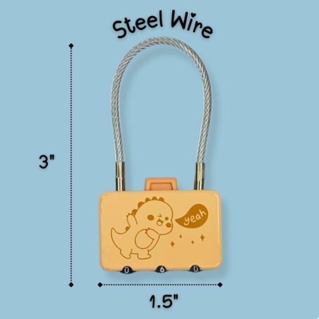 Pad lock - Dinosaur