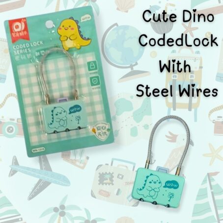 Blue Dino Pad lock