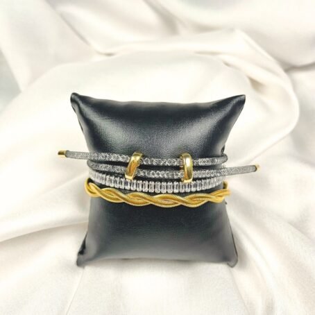 Luxe Twist Gold Bracelet - Image 2