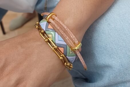 Aurora Triangle Mosaic Bracelet - Image 2