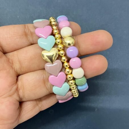 Candy Pop Bracelet Stack
