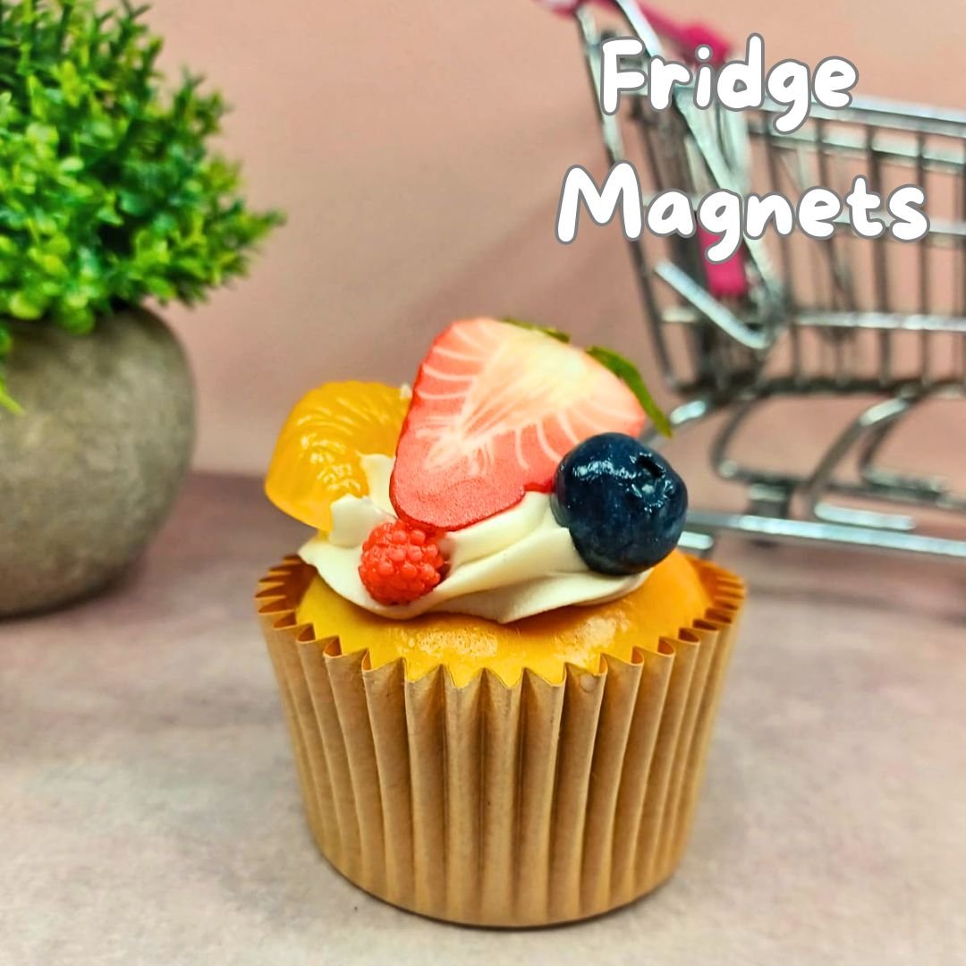 Cup Cake Fridge Magnet