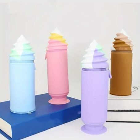 Silicone pencil pouches