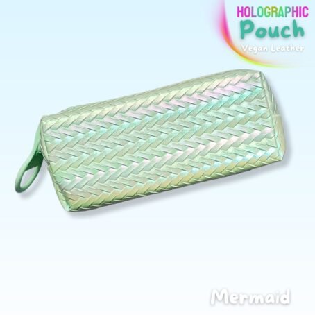 Mermaid Pouch Vegan Leather Side