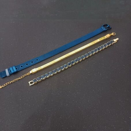 Midnight Mesh Unisex Bracelet - Image 3